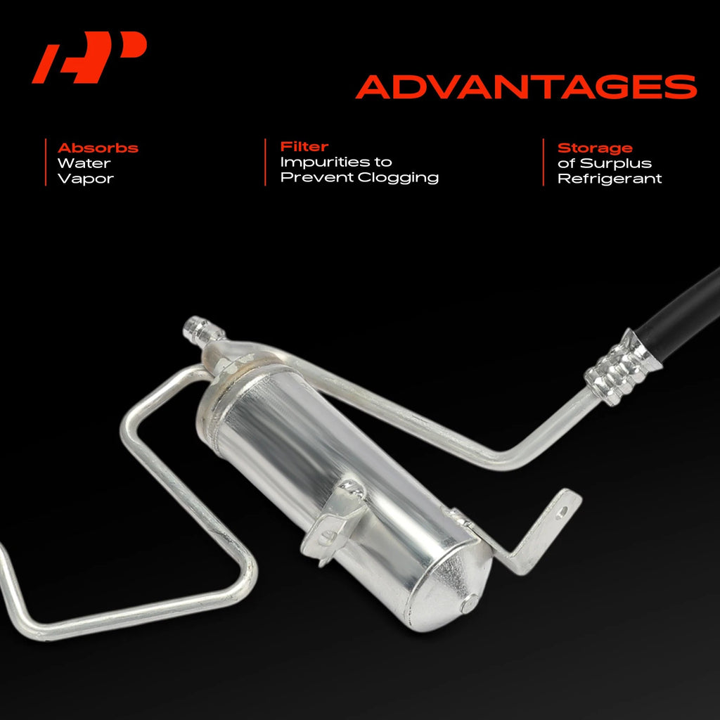 A/C Receiver Drier with O-Ring for Jeep Grand Cherokee (2002-2004)