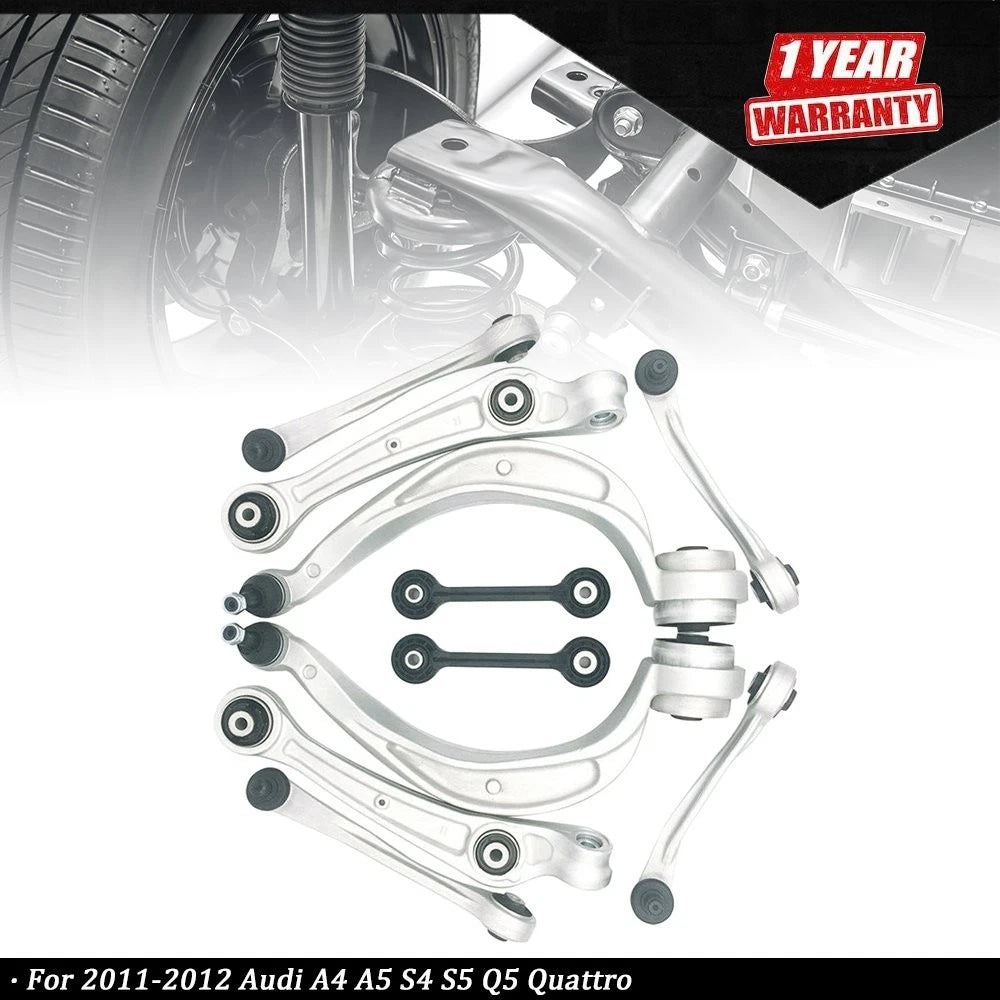 Set of 10 Control Arms for Audi A4 A5 S4 S5 Q5 Quattro (2011–2012)