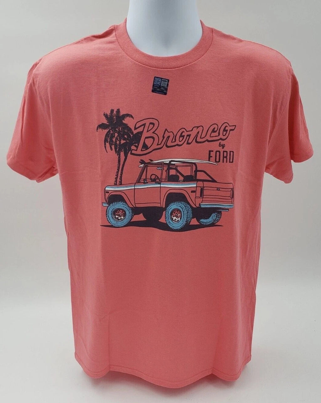 T Shirt Replacement Beach Scene for Ford Bronco (2021–2024)