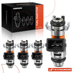 Set of 4 Fuel Injectors for Ford Fiesta (2003–2010) 1.6L Gas