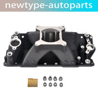 Intake Manifold Dual Plane Aluminum for Chevy Small Block SBC 350 400 (1956–1986)