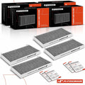 Set of 4 Activated Carbon Cabin Air Filters for Nissan Quest (2004–2010)