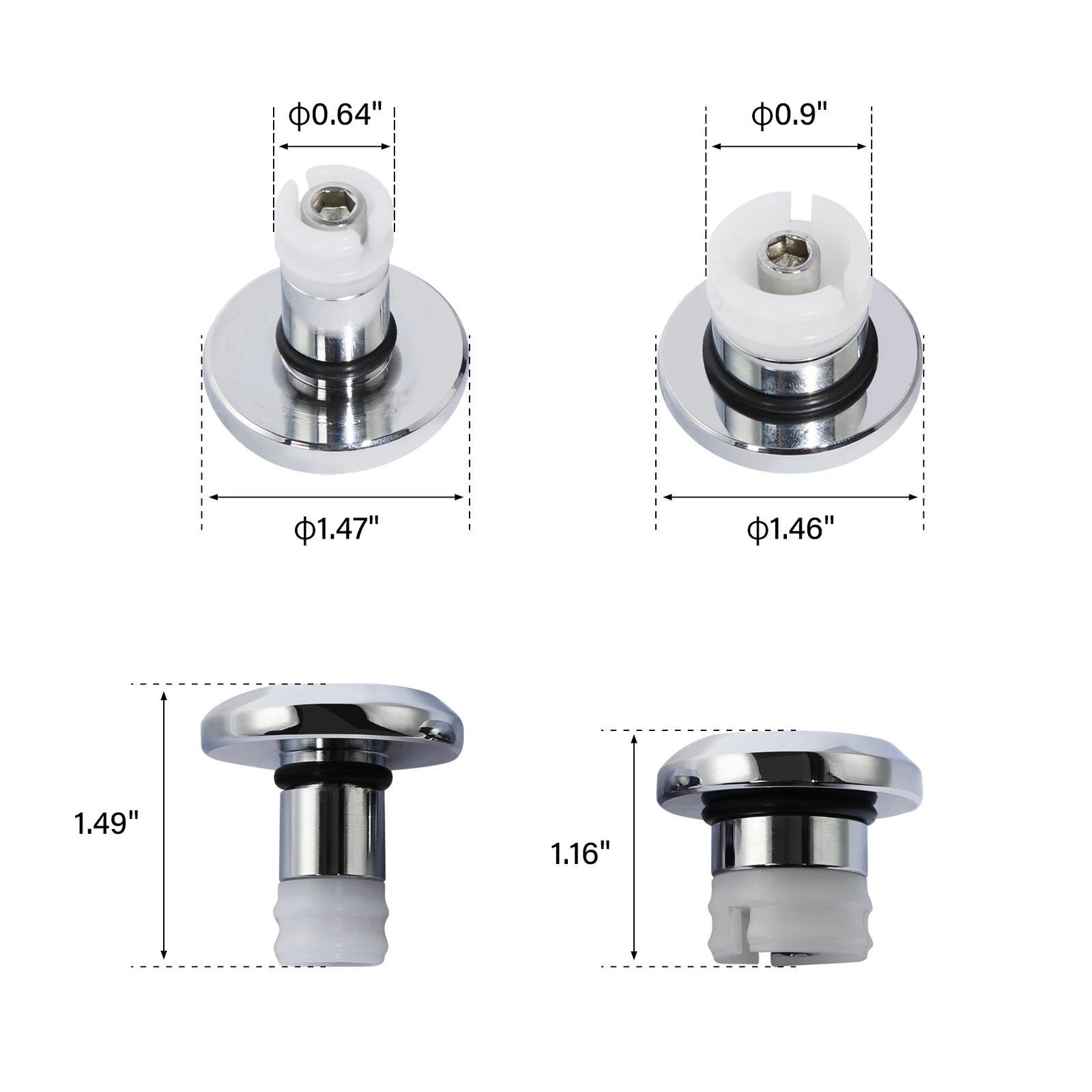 Front Axle Nut Covers for Harley CVO Pan America RA1250SE (2024–2025)