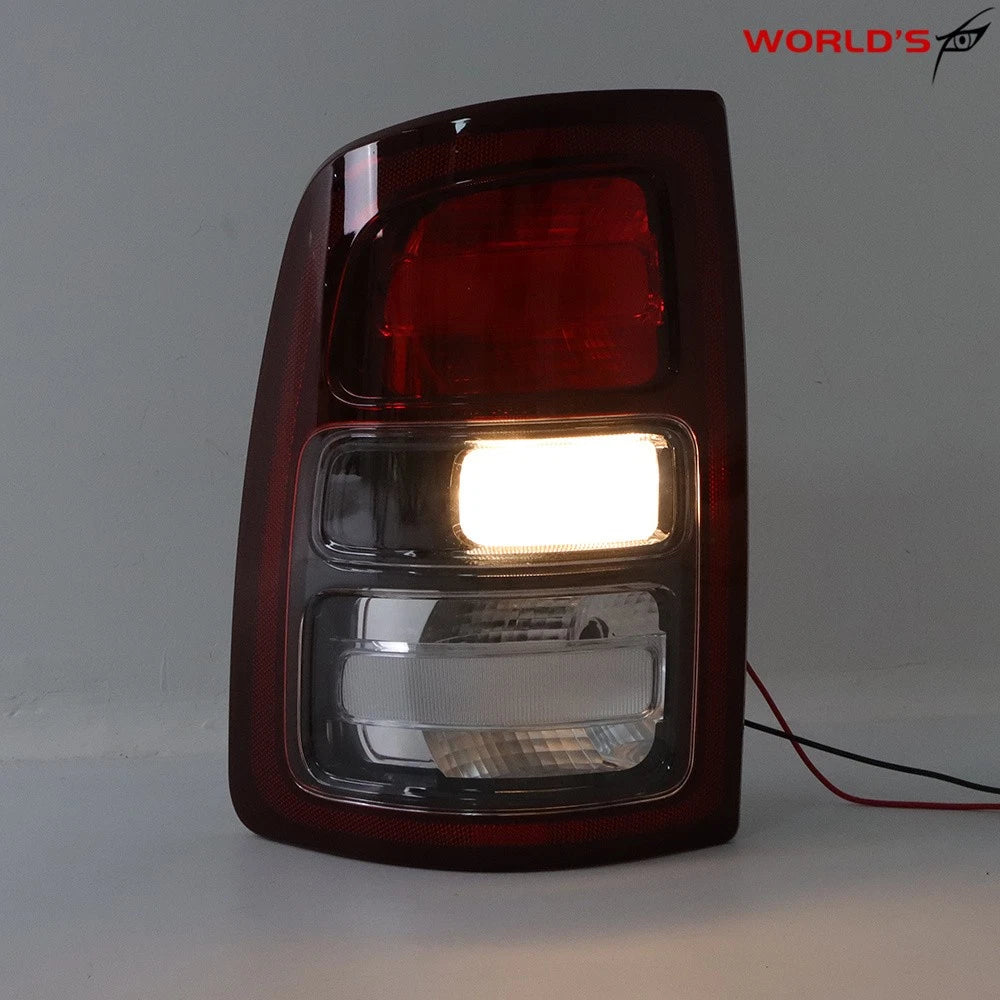 Tail Light for Dodge Ram 2500 3500 (2019–2022) Black Trim Halogen Left