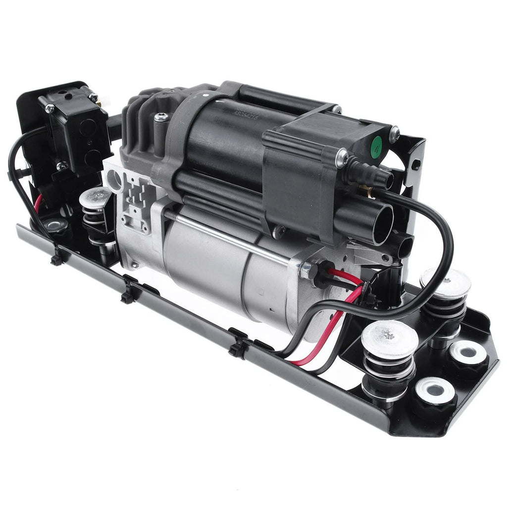 Air Suspension Compressor with Bracket & Solenoid for BMW 535i GT (2010–2017)