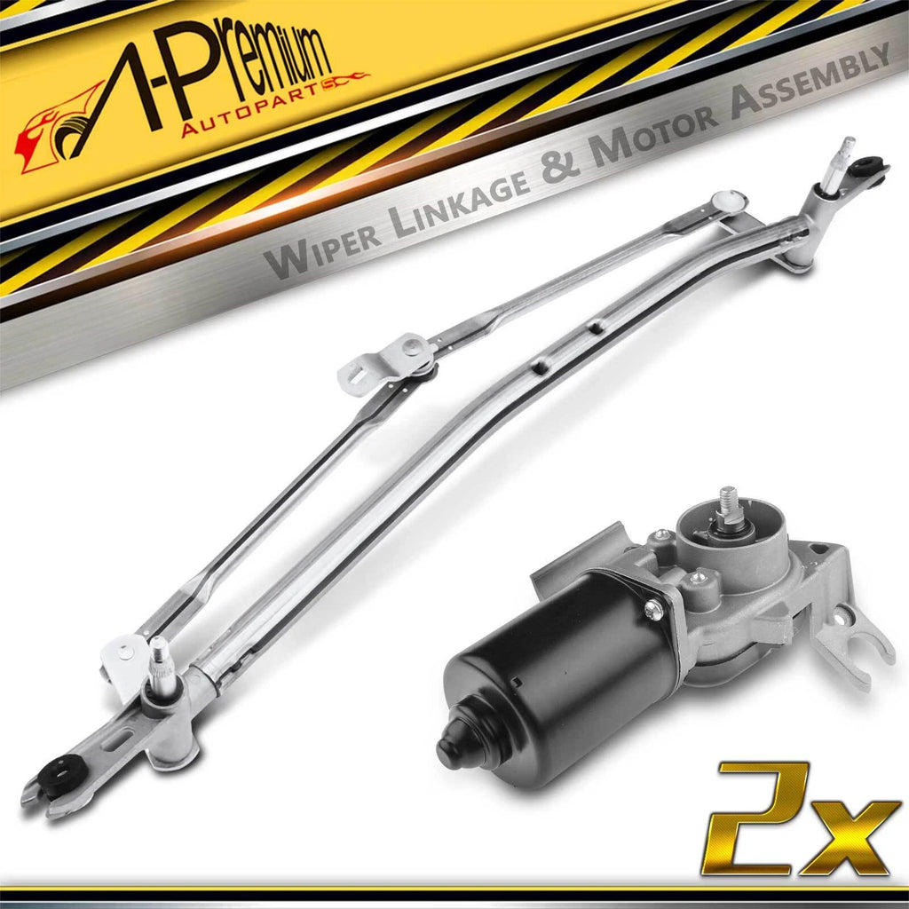 Front Windshield Wiper Linkage with Motor for Chevy Equinox (2007–2008)