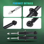 Set of 2 Rear Struts for Ford Thunderbird Lincoln LS (2002–2005)