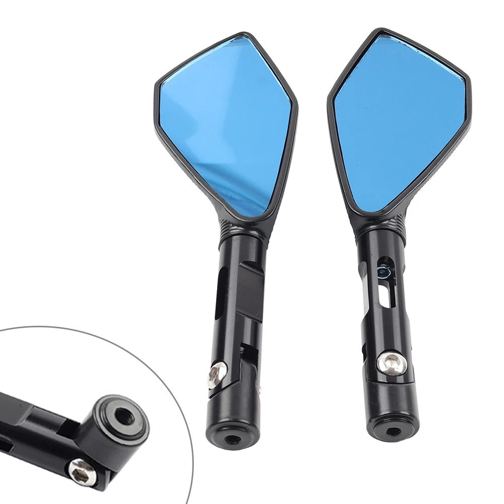 2X CNC Black Rearview Side Mirrors for Honda CBR 600F (2011) & CBR 600RR (2009)