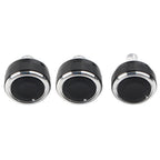 3X A/C Switch Knob Heater Climate Control Button Frame Cover for Mazda 2