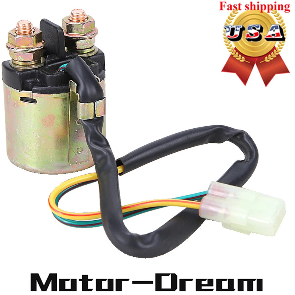 Starter & Relay Solenoid for Honda TRX350 TRX Fourtrax 350 Rancher (2000–2006)