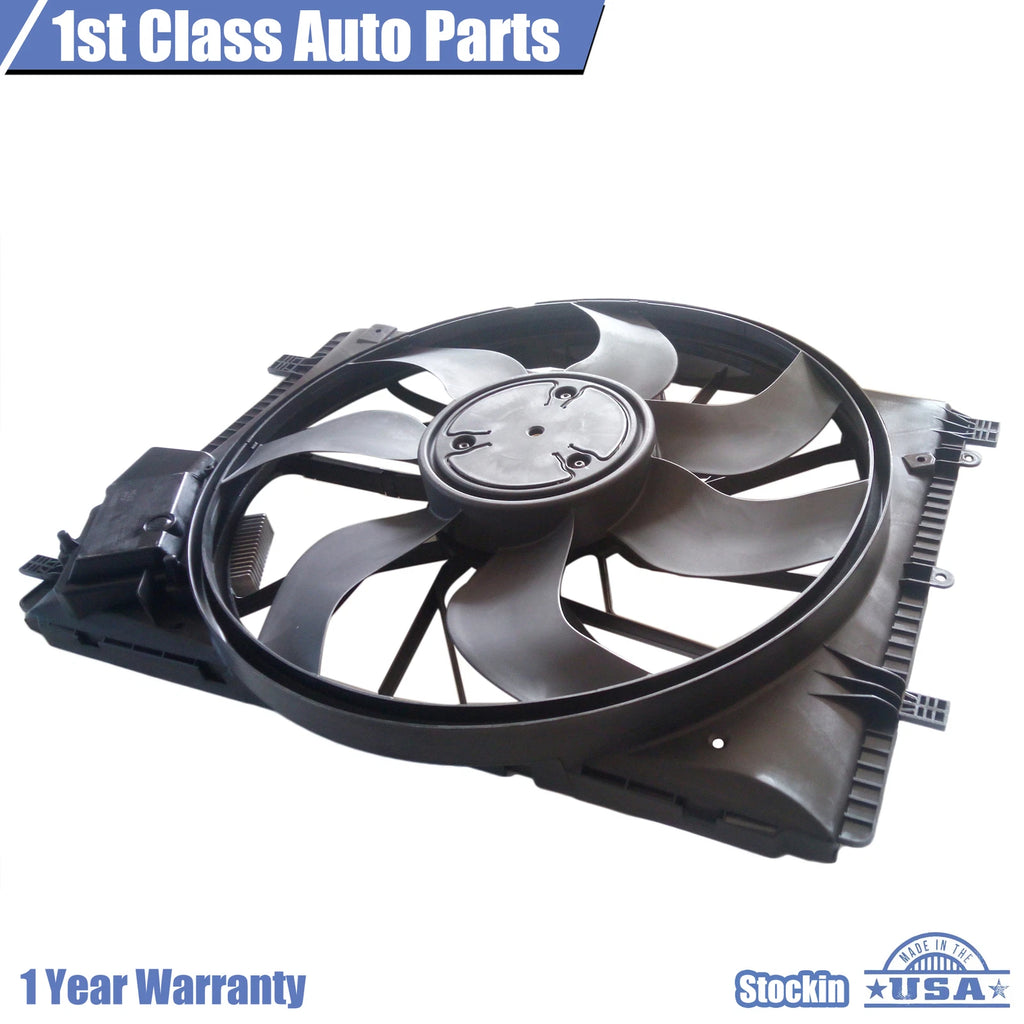Radiator Cooling Fan for Mercedes-Benz W212 W204 C207 GLA250 SL450 E550 E400