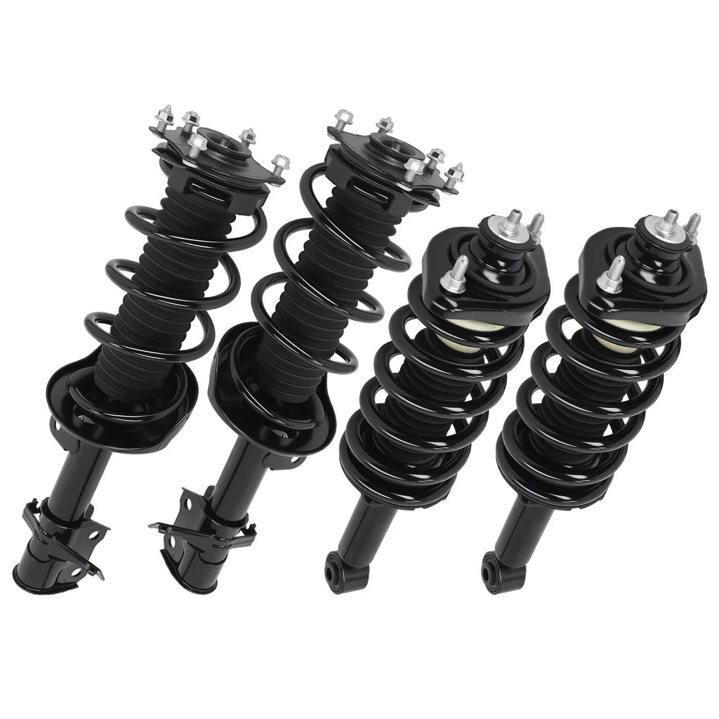 Set of 4 Front & Rear Struts Shock w/ Coil Spring for Honda CR-V (2012–2014)