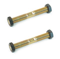 Set of 2 Front Steering Tie Rod End Adjusting Sleeves for Mazda B2000 (1986–1987)