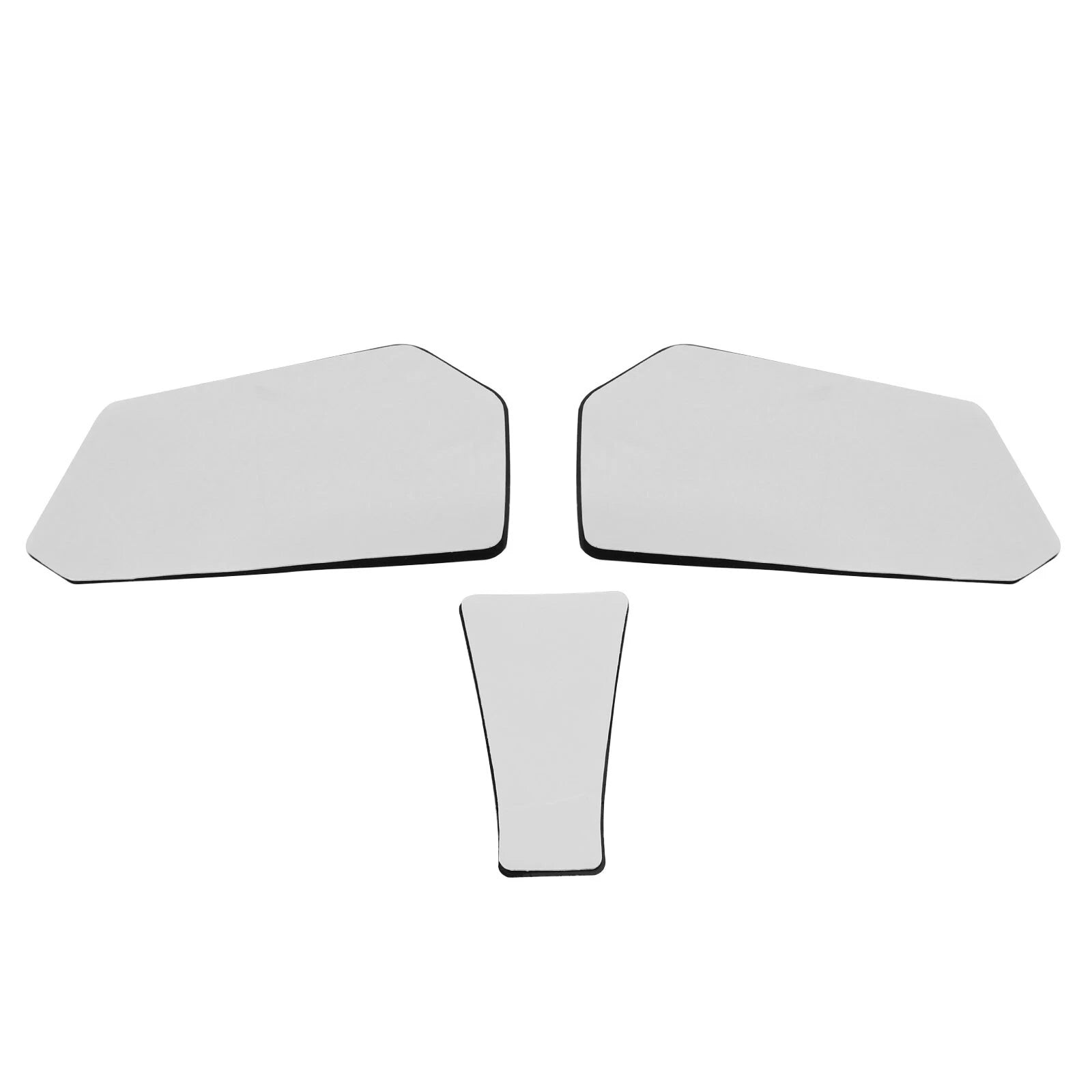 Tank Side Knee Pads Rubber Grips Black for Honda CBR 600 RR (2020–2023) T9