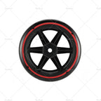 Set of 4 Hard Plastic Tire Wheels for 1/10 RC Drift Cars