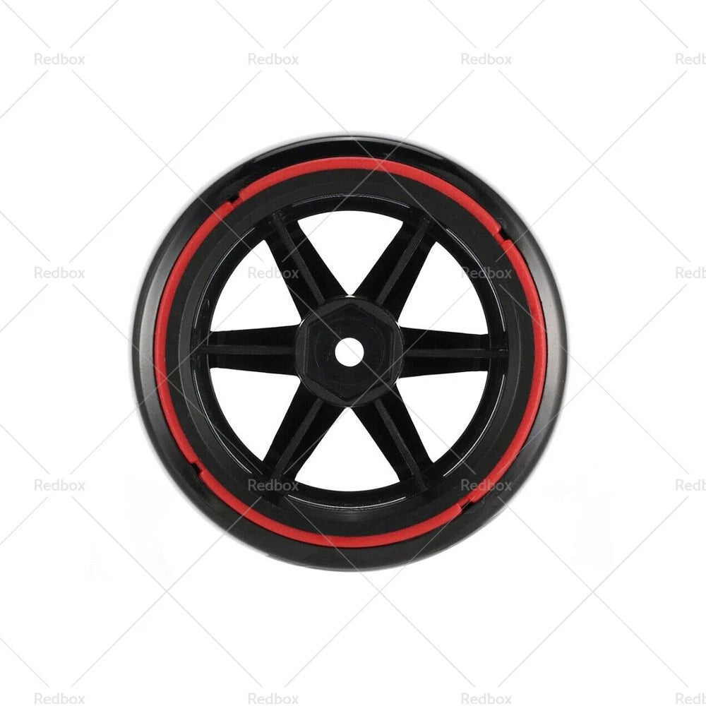 Set of 4 Hard Plastic Tire Wheels for 1/10 RC Drift Cars