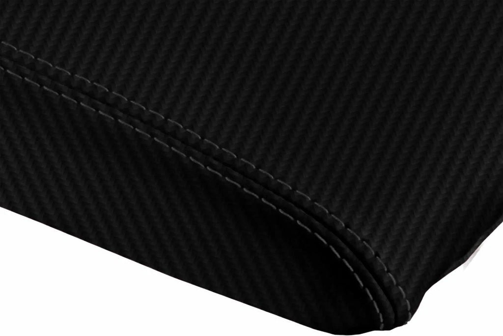 Carbon Fiber Console Lid Armrest Cover for Volkswagen Tiguan (2009–2017)