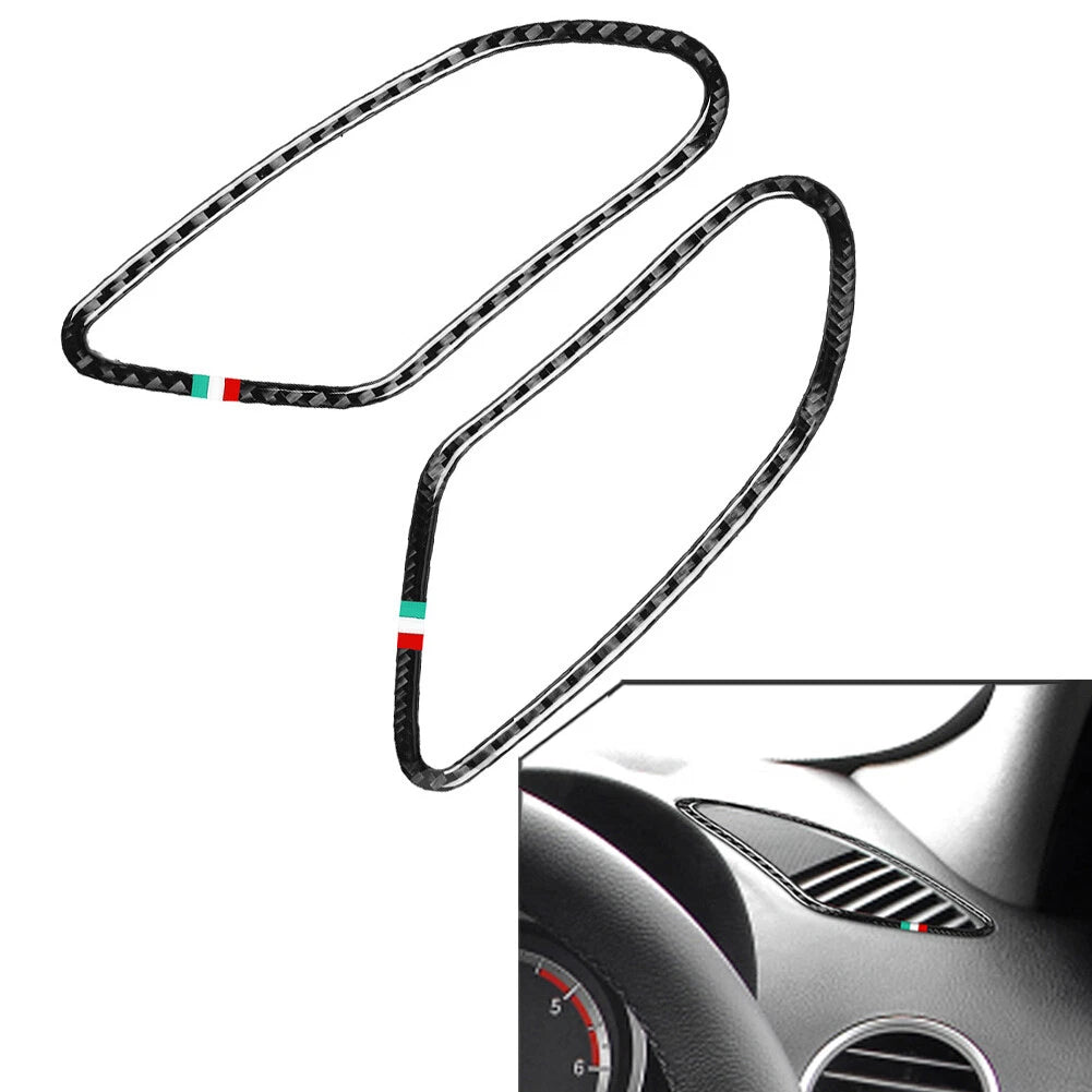2X Side Air Vent Outlet Cover Trim for Alfa Romeo 159 Brera Spider (2006–2011)