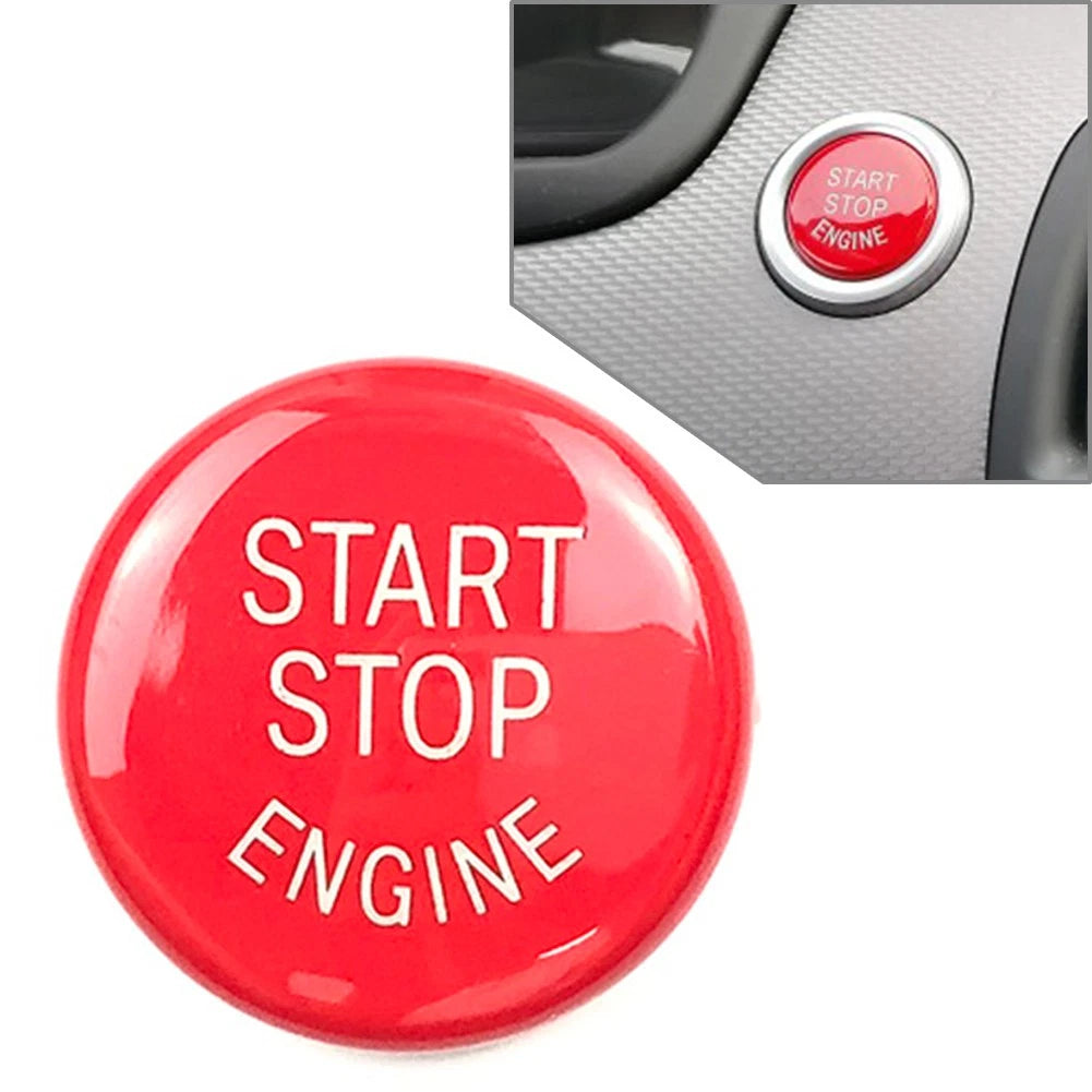 Engine Start Stop Button Cover Red for BMW E Chassis 1 3 5 X1 X3 X5 X6 Z4
