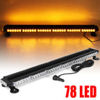 78" LED Amber Strobe Light Bar for Tow Truck Emergency Response