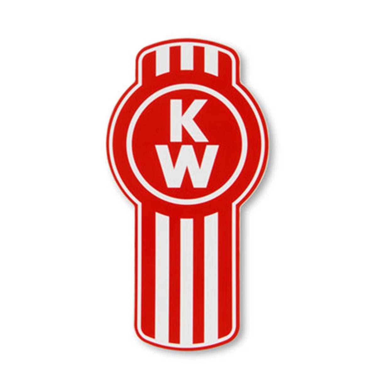 Red Bug Decal Window Sticker for Kenworth Trucks (3 x 5)