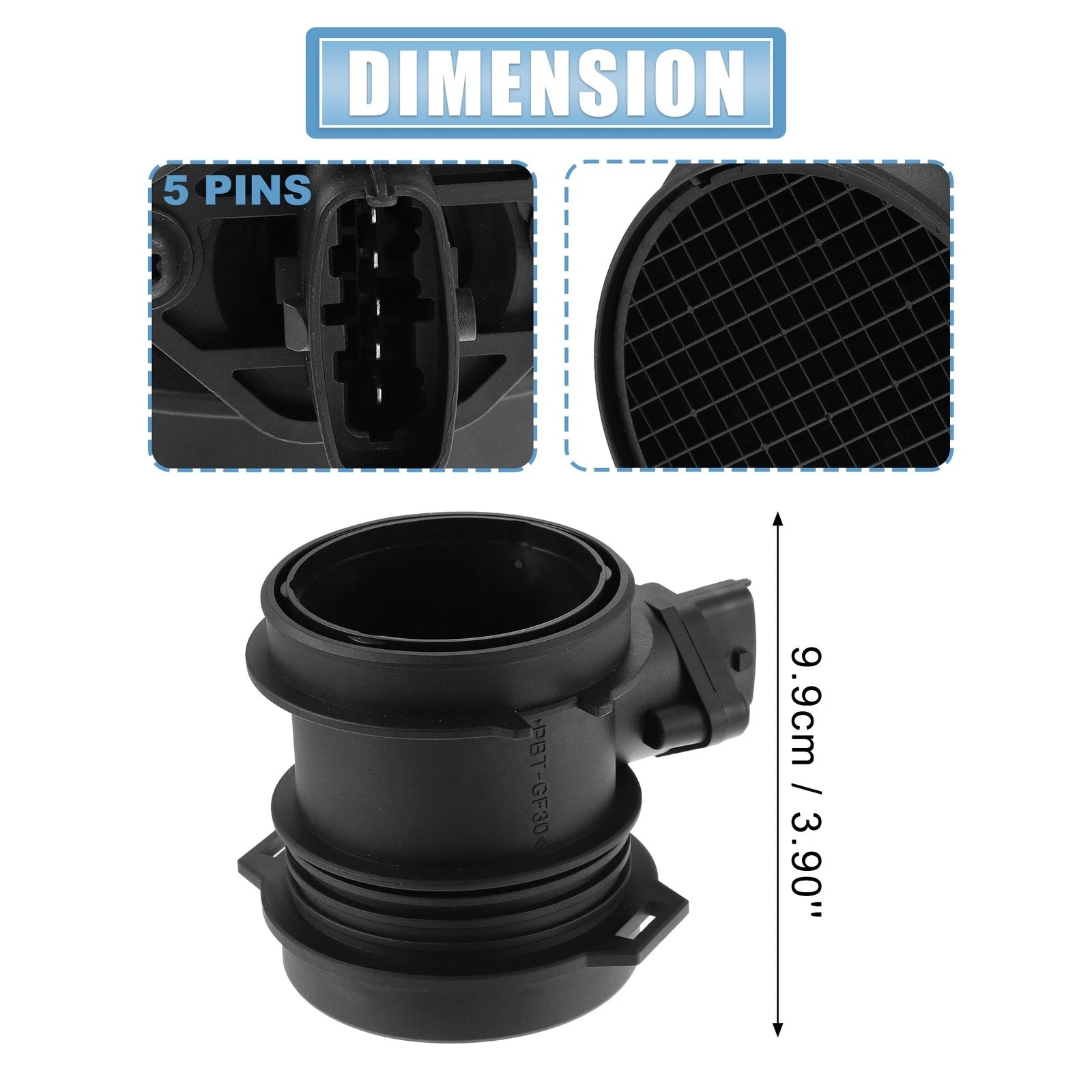 Mass Air Flow Sensor 2810039450 for Hyundai Santa Fe 3.5L (2003–2006)