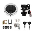 Set of 2 Fuel Gas Cap Seat Lock Keys Ignition Switch for Suzuki GSXR 1000 750 (2005–2018)