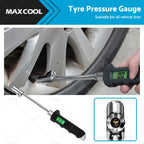 Digital Tire Pressure Gauge for Car Bike Truck (30 PSI)
