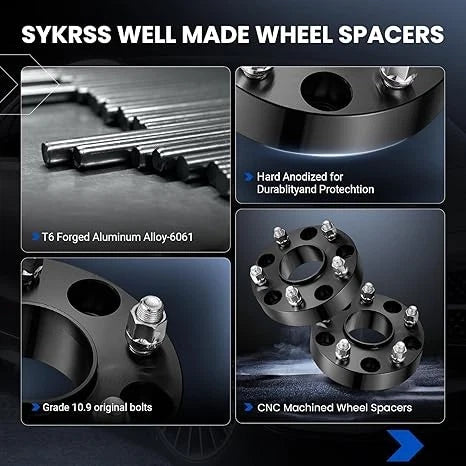 Set of 4 Hubcentric Wheel Spacers for Ram 1500 (2011)