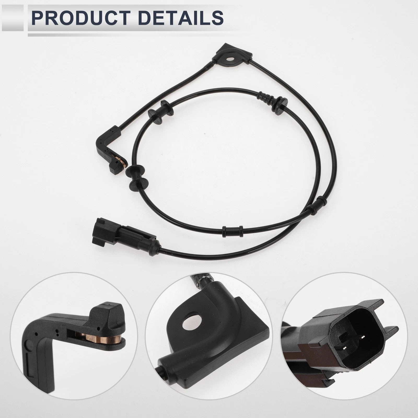 1pc Brake Pad Wear Sensor for Cadillac CT4 (2020–2023) No. 84803890 Black