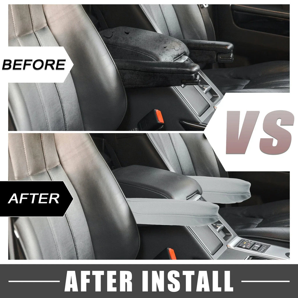 Car Armrest Covers for Honda Odyssey (2000-2011) - 1 Pair, Gray