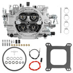 4 Barrel Carburetor Carb w/ Gaskets Kit for Performer 1404 500 CFM Manual Choke
