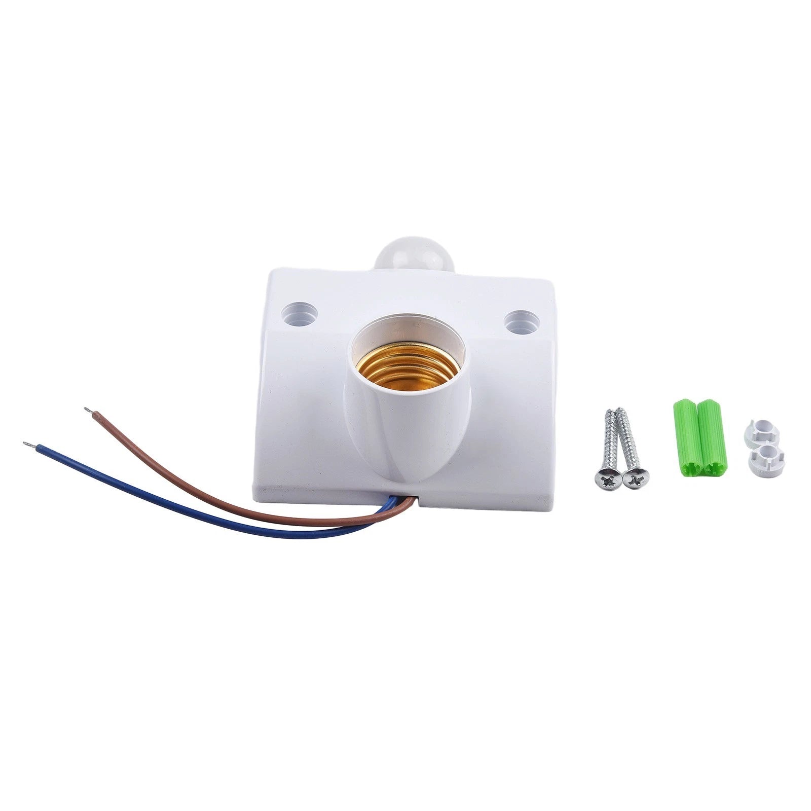 PIR Motion Sensor Light Socket for E27 Bulb AC110-240V