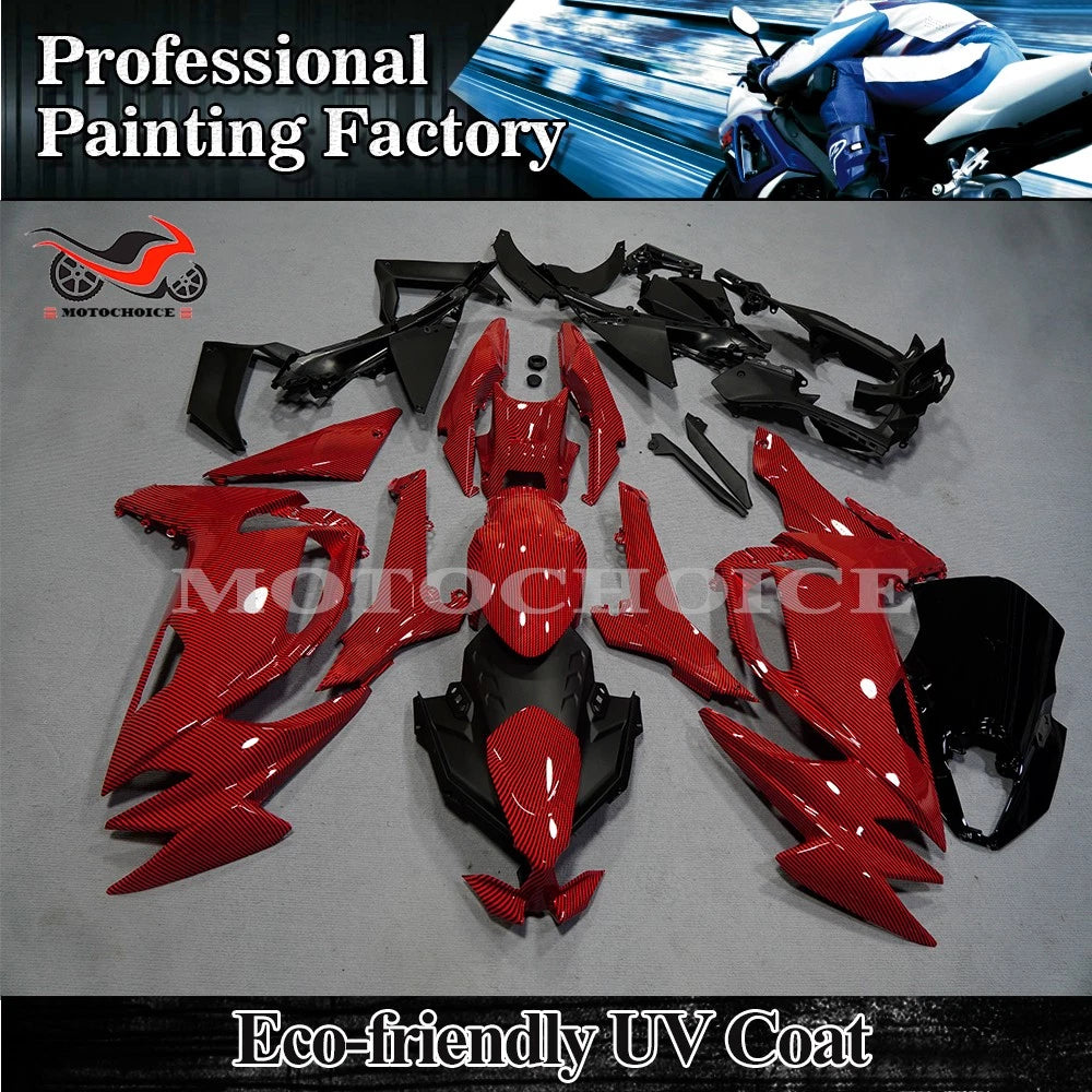 Fairing Kit for Kawasaki Ninja 650 (2020–2025) Red Carbon Fiber