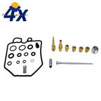 Set of 4 Carburetor Repair Rebuild Kits for Honda CB750C CB750K CB750SC (1980–1983)