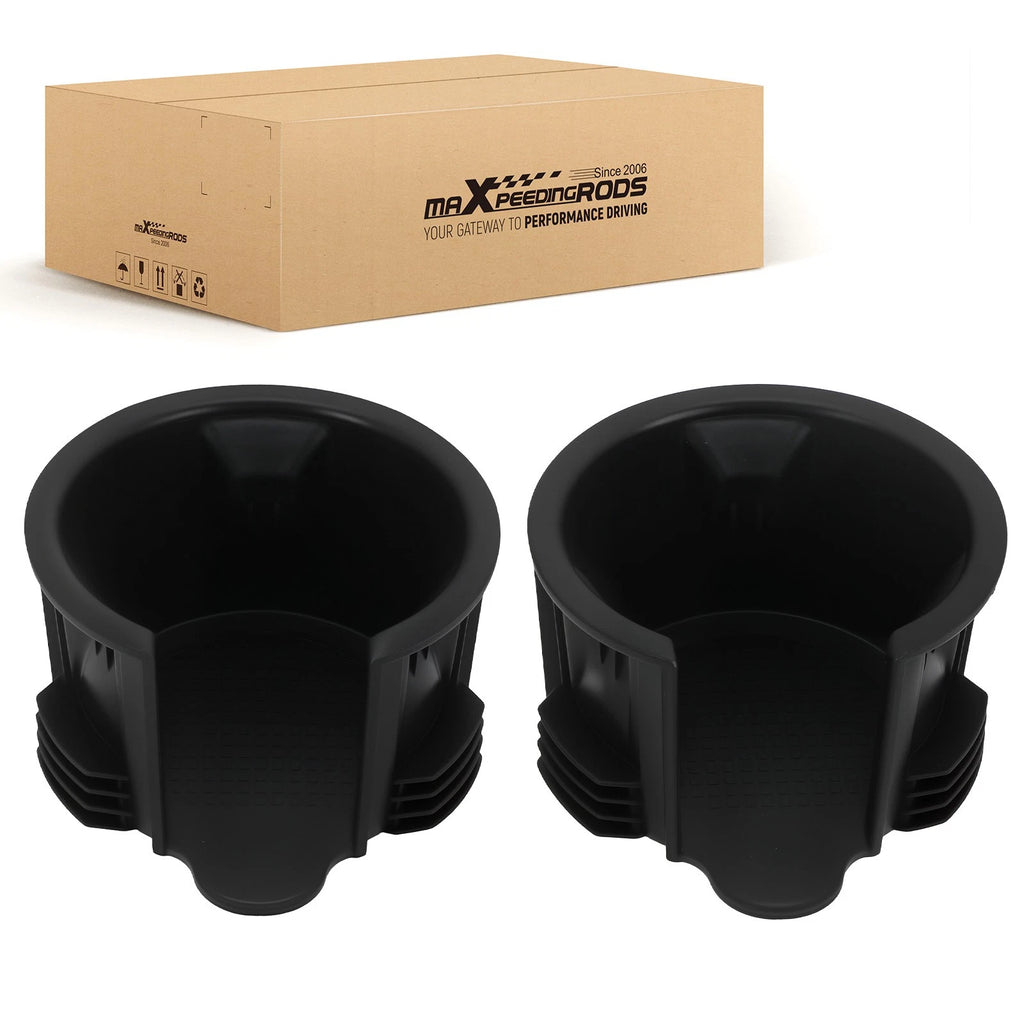 2X Black Cup Holder Insert for Land Rover Range Rover L405 (2013–Present)