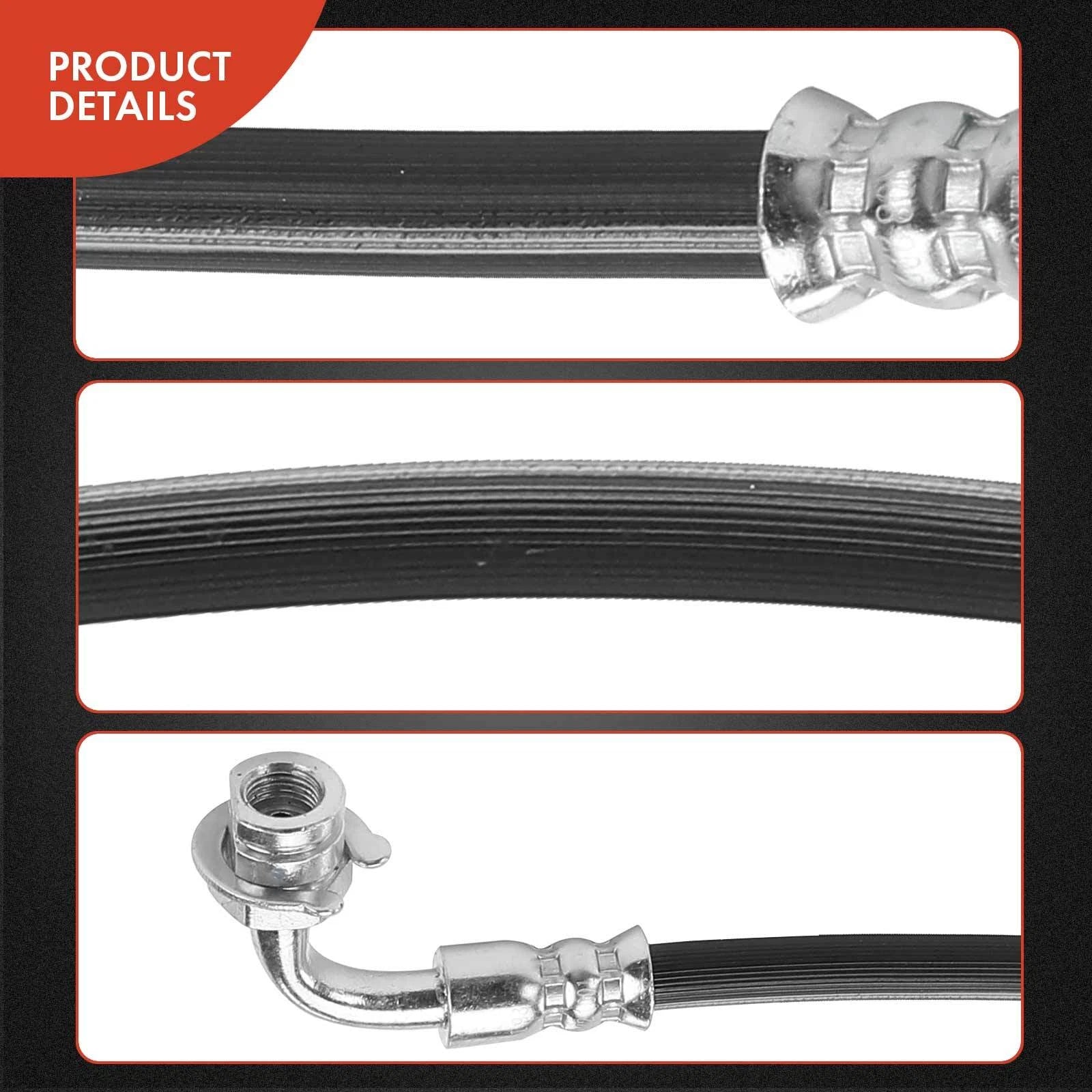 Front Left Brake Hydraulic Hose for Ford E-150 (2003)