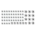 61X Engine Bolt Topper Cap for Harley Touring Road King Street Glide (99-06)