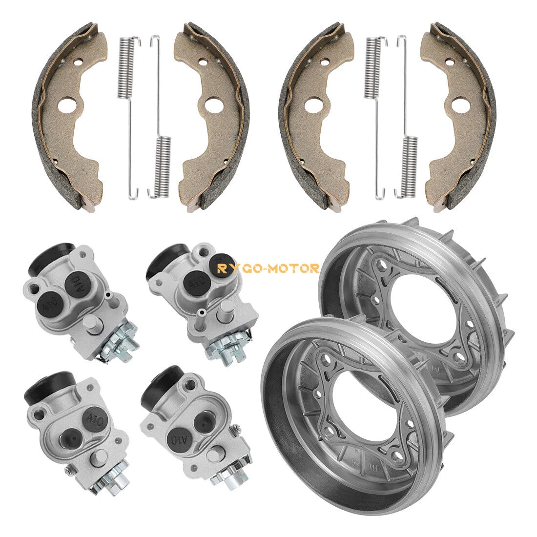 Front Brake Wheel Cylinder & Brake Drum for Honda TRX400FW (1995–1998)