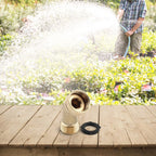 45 Degree Brass Elbow Connector for Outdoor Hose (34 Inch)