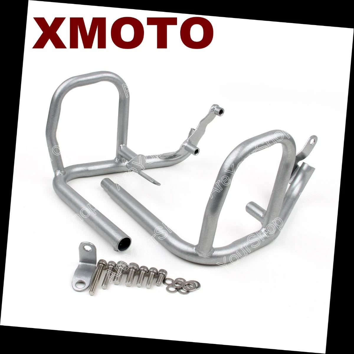 Crash Bars for BMW F800/700/650 GS (2008–2013) - Silver