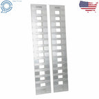 2X 84"x15" Aluminum Loading Ramps for ATV Motorcycle Truck (6000lbs Capacity)