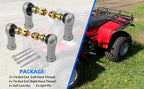2 Sets of Tie Rod End Kit for Honda TRX500FA Foreman Rubicon (2001–2017)