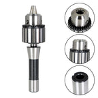 Drill Chuck with R8 Shank for Precision Tools (1/2" Capacity)