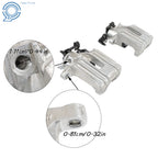 Set of 2 Rear Brake Calipers for Volkswagen Audi (2001–2009)