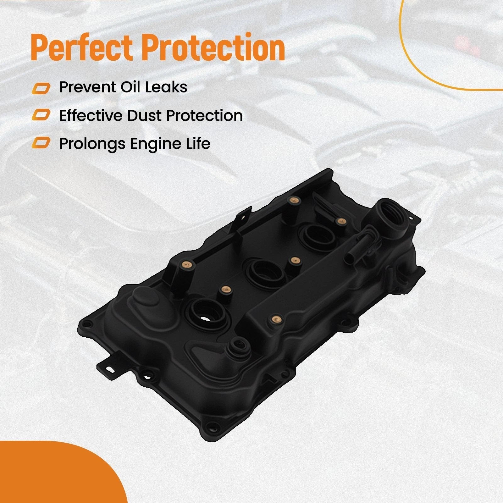 Valve Cover with Gaskets for Nissan Murano Quest 3.5L (2009–2014) 13264JP01A