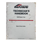 Stern Drive Units Technician's Handbook for MerCruiser (1995)