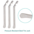 3-Piece Tire Levers for Inner Tube Service (Nickel Plated Stainless Steel)