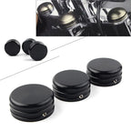 Upper Fork Stem Nut Cover for Harley Sportster 883 Iron (2009–2023) Black