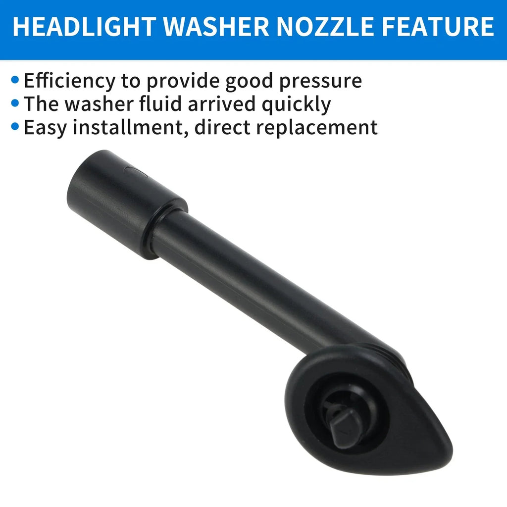 Left Right Side Headlight Washer Nozzles for Porsche 911 (1978-1986)